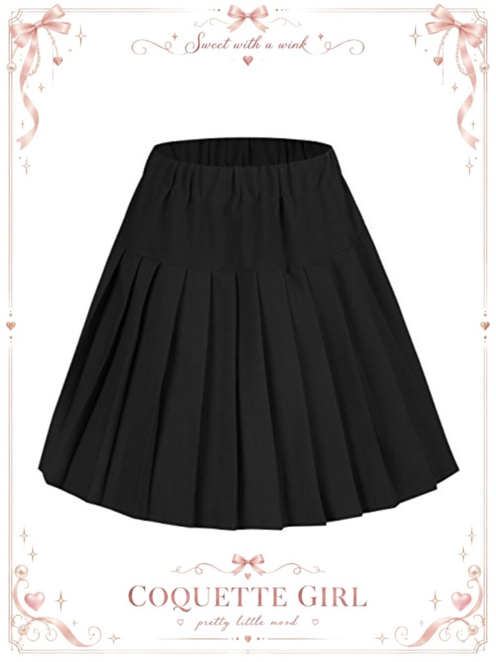 High Waist Pleated Plaid Mini Skirt A-Line Skater Style